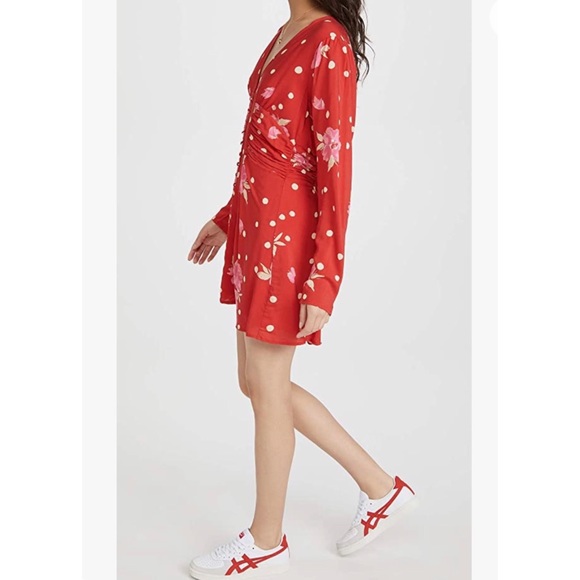 🔥🔥🔥Free People Women's Date Evening Mini Dress L - Picture 4 of 9
